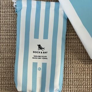 NWT dock and Bay quick dry towel